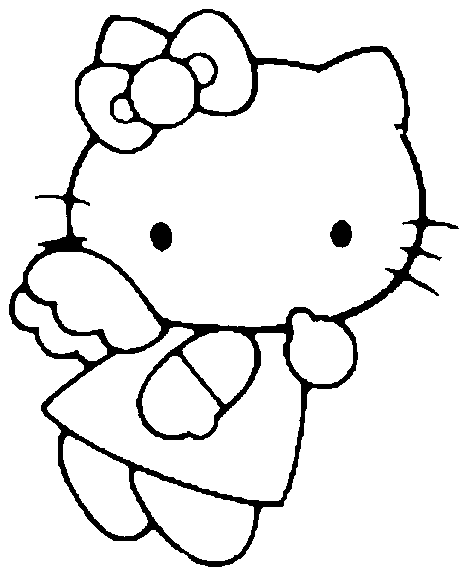 Hello Kitty kolorowanki